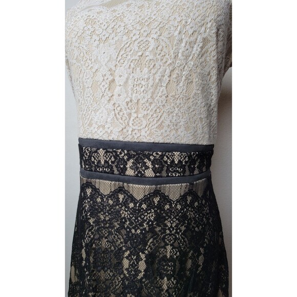 Kensie Lace Dress 8 Romantic Cocktail Party Cottagecore Wedding Guest Preppy - Picture 3 of 4